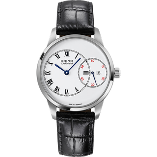 Union Glashütte 1893 Große Sekunde D007.444.16.013.00 - weiß,schwarz - 41mm