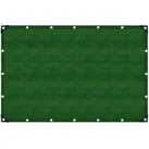 Gewebeplane oliv 2x3m UV-stabilis. Ösen 50 cm