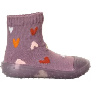 Sterntaler - Kid's Adventure-Socks Herzen - Hüttenschuhe Gr 25/26 rosa