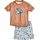 Rash-Guard-Set Orange 122/128
