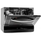 Havasia UV 6 Luminance Geschirrspüler UV Glasfront freistehend 1380W Schwarz