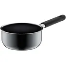 WMF Stielkasserolle Ø 16 cm FUSIONTEC PLATINUM, Grau - Edelstahl - Fusiontec-Legierung - Ø 16 cm - mit Deckel