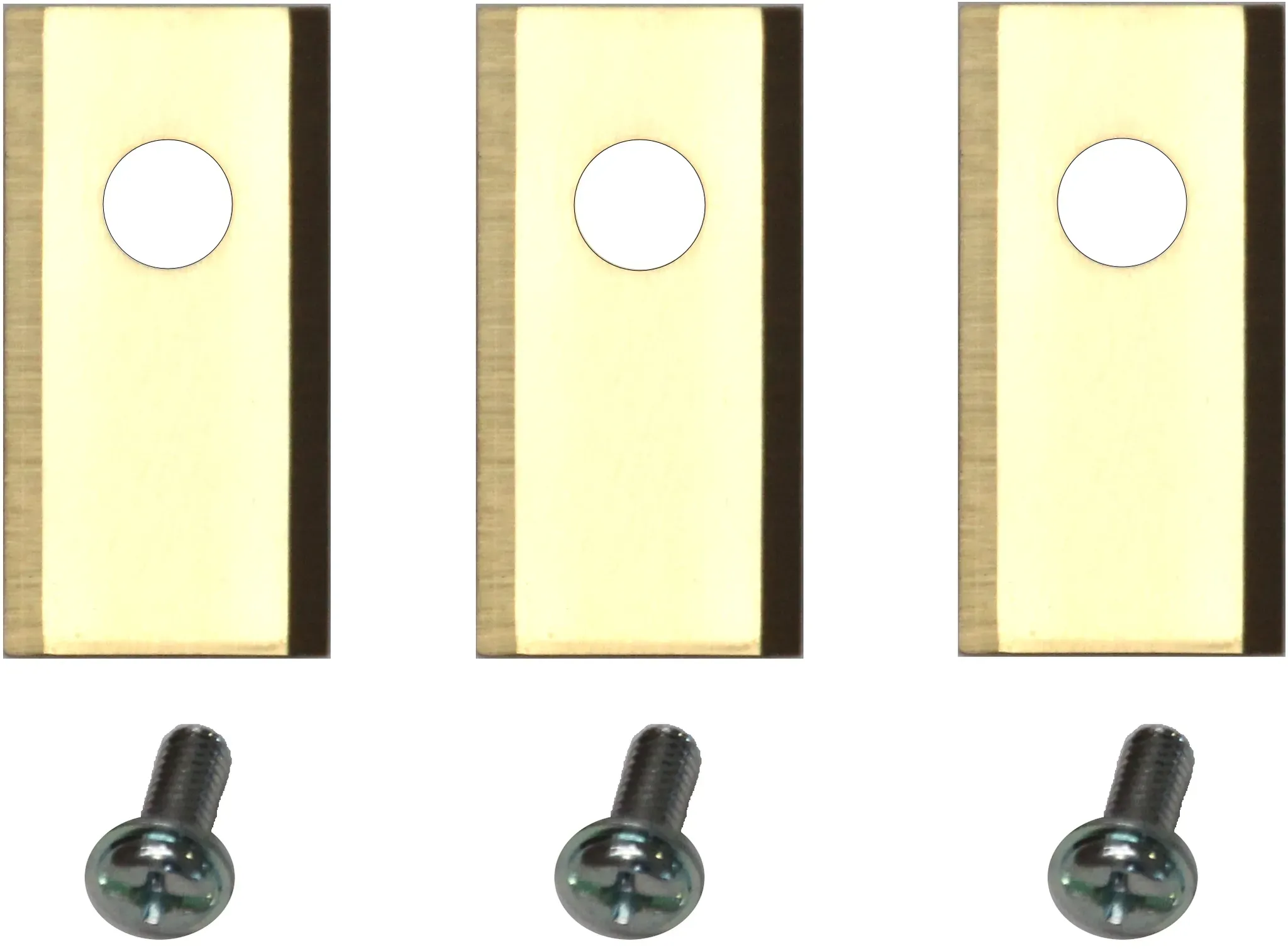 Genisys 30 Titan Ersatz Messer Klingen kompatibel mit LANDROID von WORX (1-Loch HQ - longlife - 0,9 mm) + Schrauben [DIN EN 50636 geprüft]