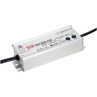MW Mean Well Mean Well HLG-60H-24A LED-Treiber, LED-Trafo Konstantspannung, Konstantstrom 60 W 2.5 A 24 V/DC