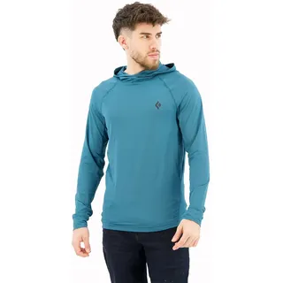 Black Diamond Alpenglow Kapuzenpullover - Creek Blue - M