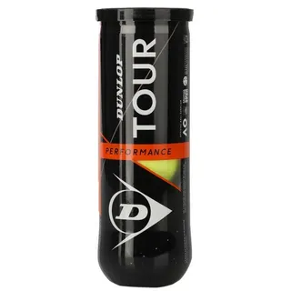Dunlop Tennisball Tour Performance Dose 3er gelb