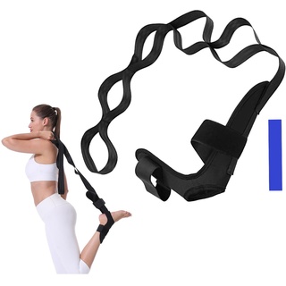 MUNSKT Stretching Gurt, Yoga Gurt, Yoga Gurt Faszienstrecker, Hochelastischer Gymnastik Gurt, Stretchgurt für Physiotherapie
