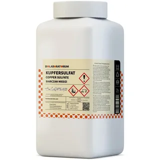 Kupfersulfat Pentahydrat (CuSO4·5H2O) – 1 kg – ≥93 % Reinheit – Biolaboratorium