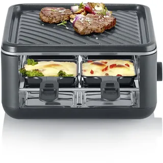 Severin RG 2360 Black Line Lite Mini Raclette-Grill, 600W