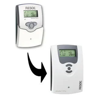 Ersatzsteuerung für Resol DeltaSol BS plus inkl. 3 PT1000 Fühlern