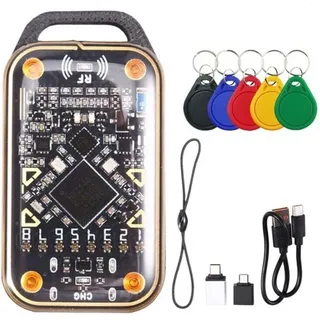 Chameleon Ultra Upgrade RFID Chipkarten-Emulator Smart Reader + Schlüsselanhänger 5XUID 125K 13,56M NFC Duplizierer Decoder