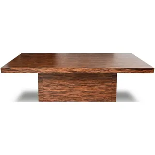 aea Big XXL Koferenztisch Besprechungstisch Tische Tisch Holz Hochzeit Büro 440cm - Braun