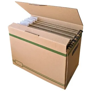 Cartonia Archivboxen für Hängeregistraturen 33,7 x 15,5 x 25,0 cm