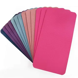 Yogamatte, Rutschfeste Gymnastikmatte, Trainingsmatte, Trainingsmatte, Leichte Yogamatte, Sportmatte, Langlebige, Tragbare Matte, Weiche, Bequeme Yage-Matte, Kleine Matte für Yoga-Training(34*17*0,8)