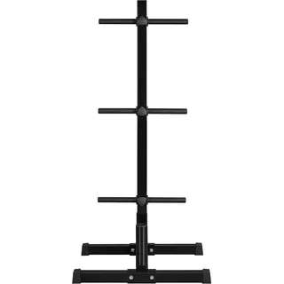 Yaheetech Hantelständer 113 cm Hantelablage Hantelscheibenständer mit 28 mm Scheibenaufnahme Gewichtsständer 400 kg belastbar