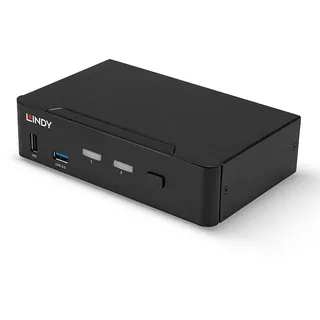 Lindy KVM-/Audio-/USB-Switch - 2 x KVM/Audio/USB
