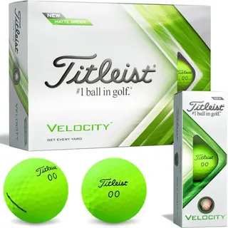 Titleist Velocity Golfball 12er Packung grün