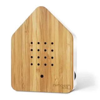 RELAXOUND Zwitscherbox Holz Bambus/Weiß