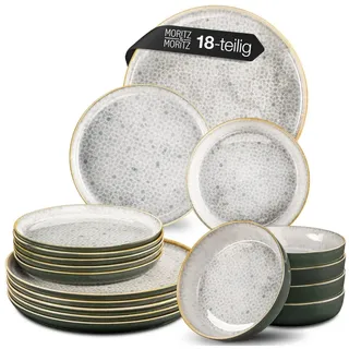 Moritz & Moritz TERRA Tafelservice 18-tlg. grau