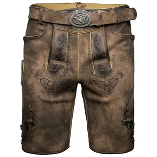 Maddox Lederhose URGSEE in braun | Gr.: 48