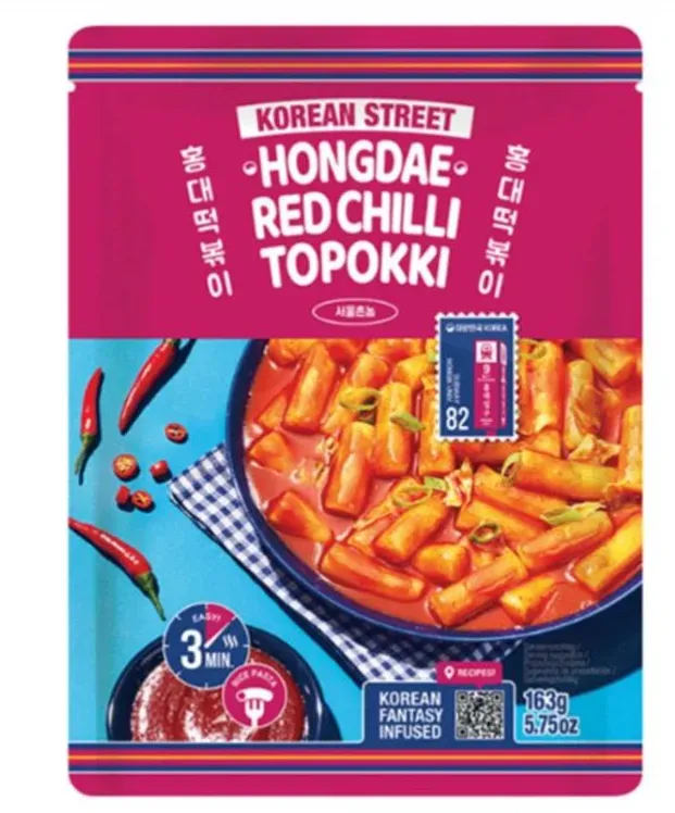 KOREAN STREET Topokki, süß und scharf 163g
