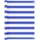 90 x 300 cm Blau/Weiß HDPE