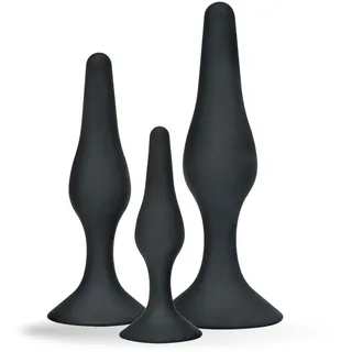 Lovelyness - Anaplug Set aus Silikon Analtrainer 3 St