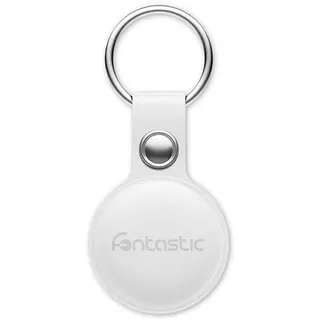 Fontastic Kunstleder-Schutzhülle für Bluetooth-Tracker FonTag, weiß