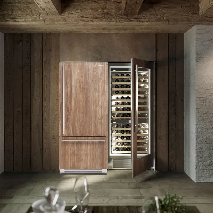 Fhiaba Side by Side Kühlschrank - Freezer Integrated S750TST, 75 cm, Einbau ohne Front