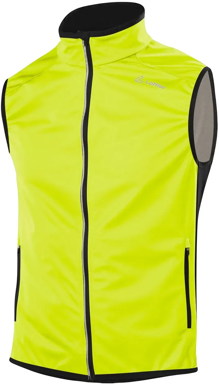 Löffler M Vest WS Light Herren Weste gelb- Gr. 48