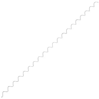vidaXL Gabionen-Spiralen 24 Stk. Verzinkter Stahl 100 cm