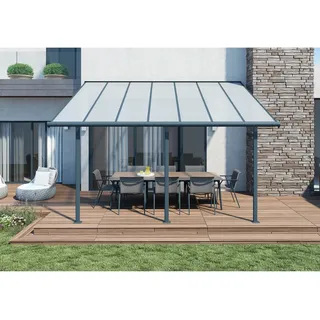 Terrassenüberdachung Sierra 434 x 295 cm anthrazit