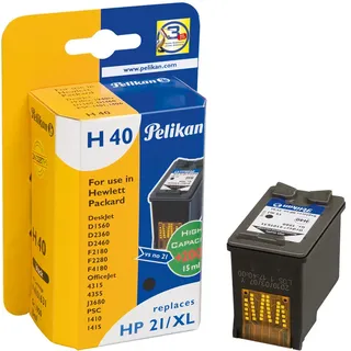 Pelikan H40 kompatibel zu HP 21 schwarz (C9351CE)