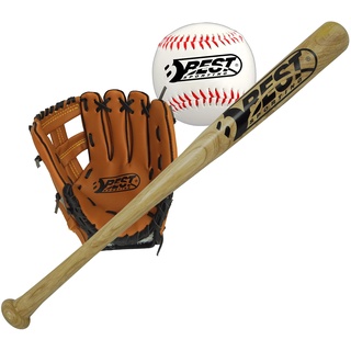 Best Sporting Baseball Set, Schläger, Handschuh und Baseball