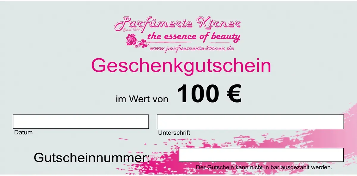 Geschenkgutscheine Geschenkgutschein 100€