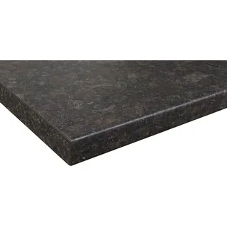 WIHO KÜCHEN Arbeitsplatte »Flexi« 38 mm stark, von drei Seiten ummantelt, grau