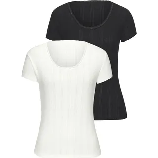 VIVANCE T-Shirt Unterziehshirt Schwarz 32/34