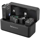 Saramonic Ultra Schwarz + 2x Lavalier | ✔️ Temporär mit Kostenlose Geschenkbox i.W.v. 160 €