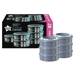 TOMMEE TIPPEE Twist & Click Nachfüllkassette 6 Stück