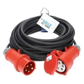 KALLE DAS KABEL Kalle Verlängerungskabel CEE 400V 16A 2,5mm2 IP44