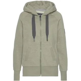 ELBSAND Kapuzensweatjacke Damen grün meliert Gr.L (40)