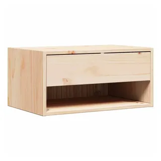 vidaXL Nachttisch Braun 50 x 32,5 x 24 cm Massivholz Kiefer