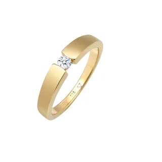 Elli DIAMONDS - Verlobungsring Diamant (0.1 .) 585 Gelbgold Ringe Damen (699.99 € / )