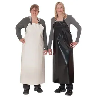 elbe werkstätten PVC Fettschürze Guttasyn® MR3 L.ca.120xB.ca.90mm schwarz GUTTASYN