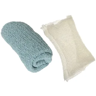 CAXUSD 2stücke Wickeldecke aus Elastischem Material für Neugeborene Atmungsaktives Wickeltuch für Babyfotoshootings Vielseitig Einsetzbares Unisex-Wickeltuch für Jungen und Mädchen