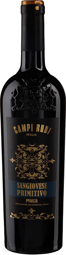 Campi Rudi Sangiovese Primitivo - 2023 - Angelo Rocca - Italienischer Rotwein