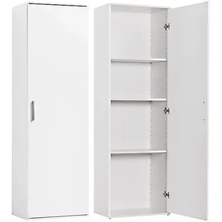Procontour Mehrzweckschrank Schrank Clara TOPSELLER! (OTTOs Choice) Höhe 167cm mit variabel verstellbaren Einlegeböden weiß