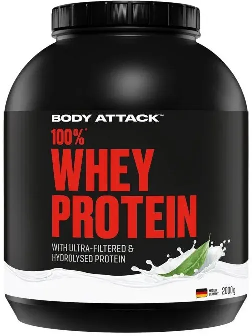 Body Attack - 100% Whey Protein - 2000gSalted Caramel
