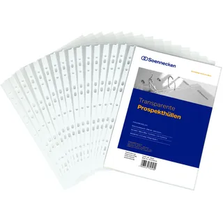 SOENNECKEN Prospekthülle 15030 DIN A4 PP transparent 100 St./Pack.