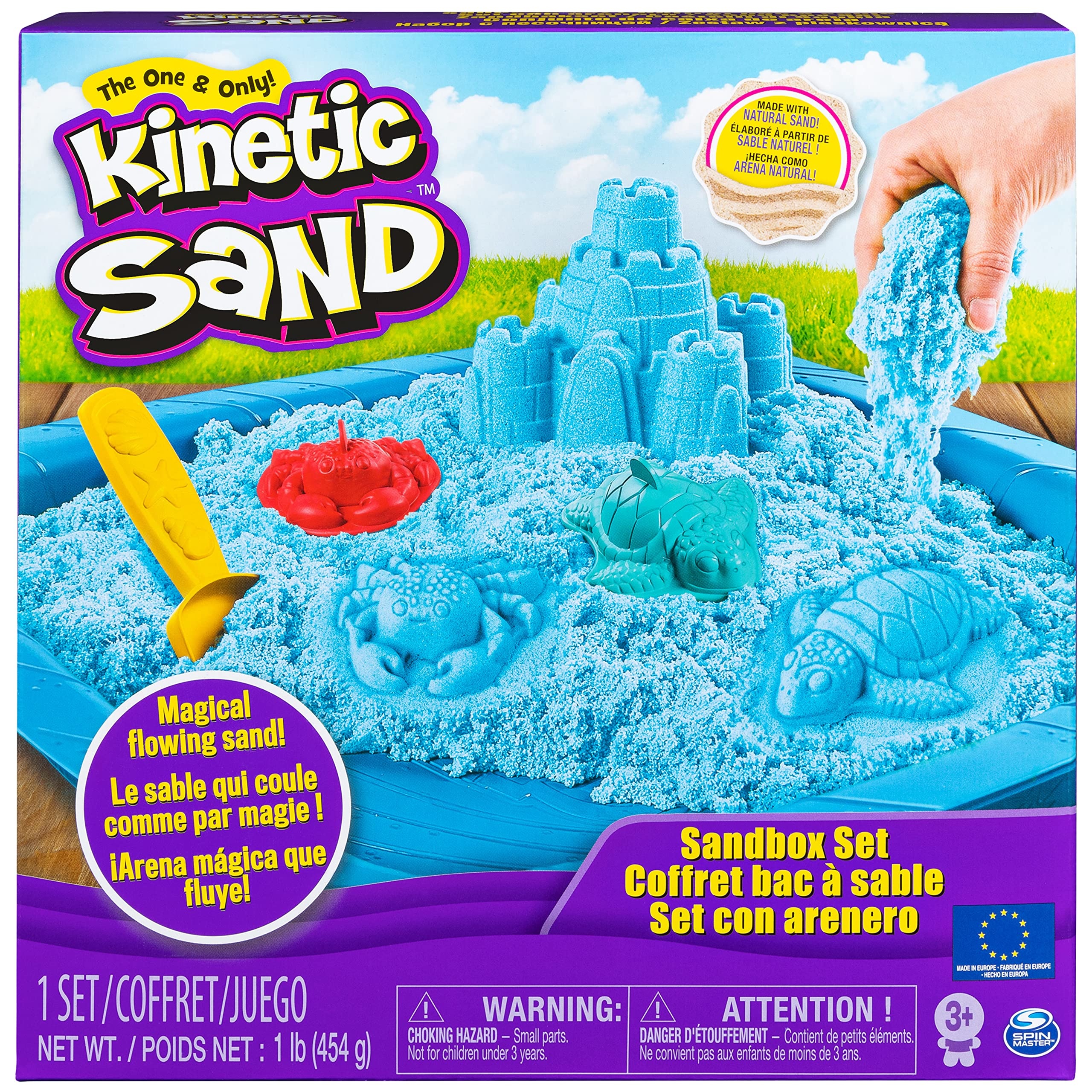 Bild Kinetic Sand Box Set blau